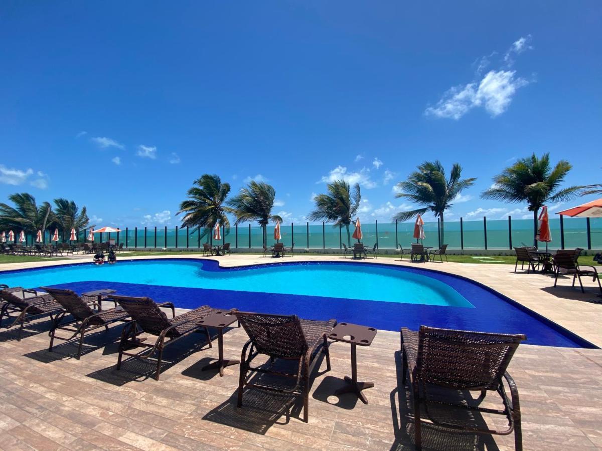 Tabatinga Residence Flat Pe Na Areia I Conde  Exterior photo